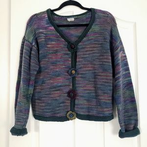 A People United Vintage Space Dye Cardigan